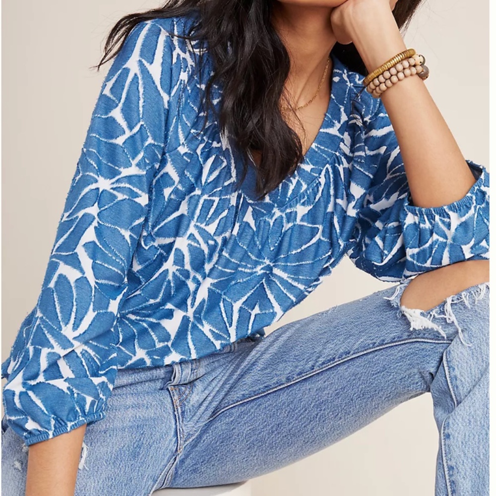 Anthropologie Textured Top